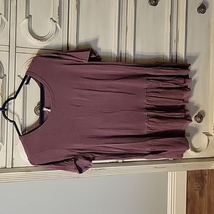Flowy purple shirt